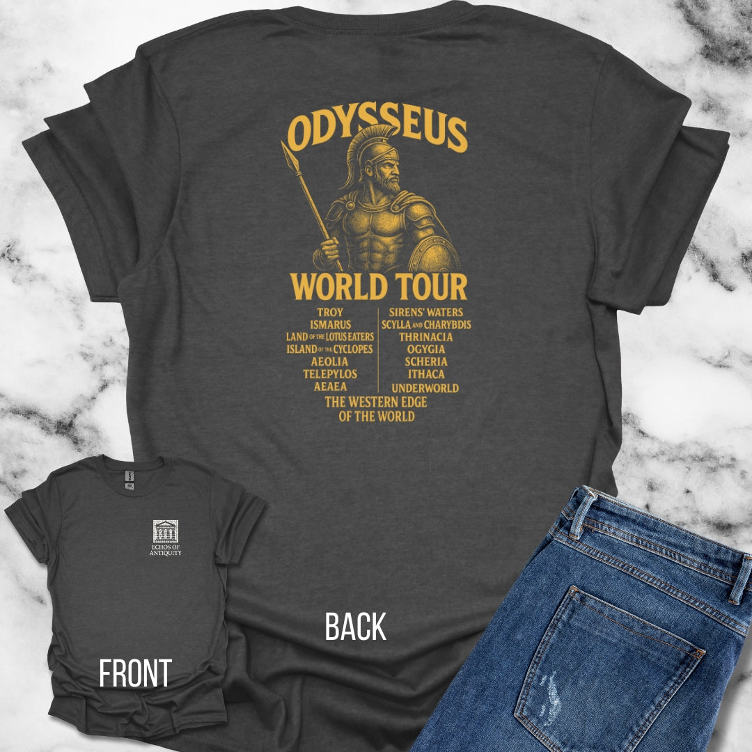 Odysseus World Tour Back Print T-Shirt