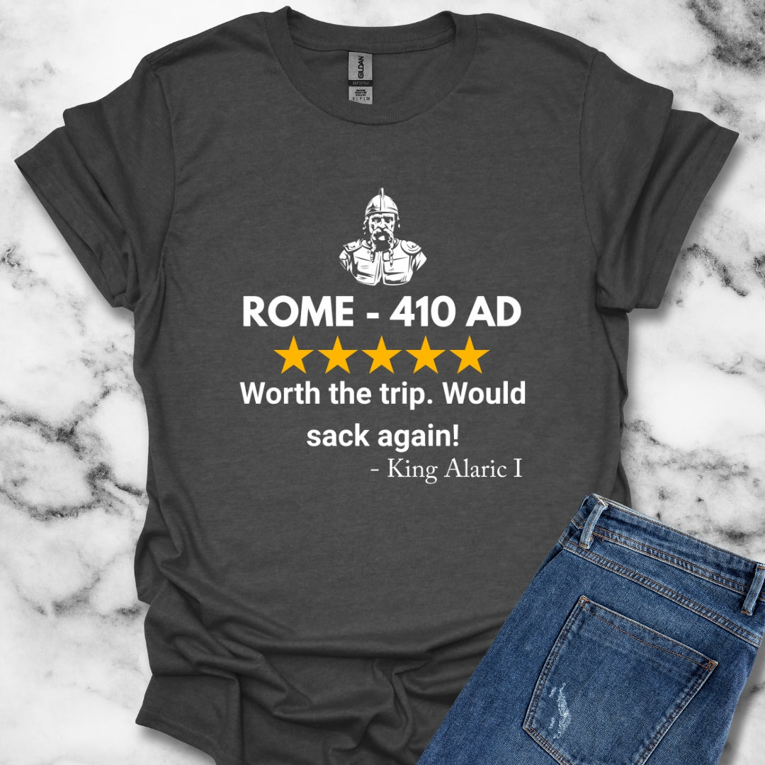 Sack of Rome Review King Alaric T-Shirt