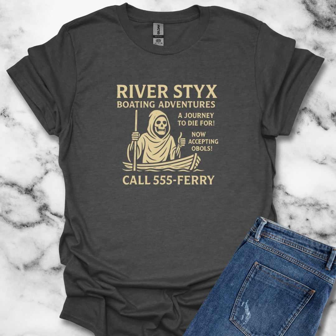 River Styx Boating Adventures Ad T-Shirt
