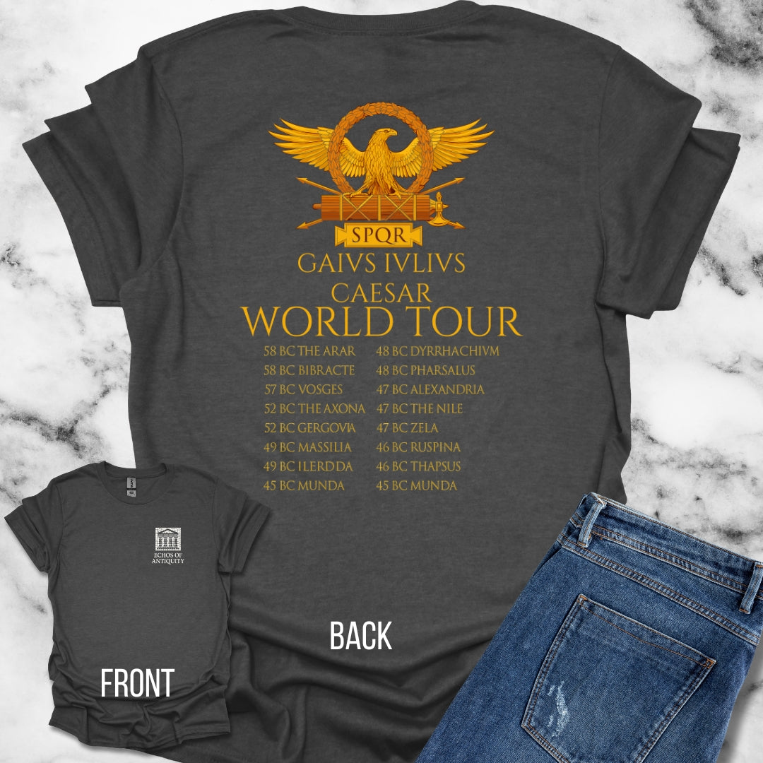 Gaius Julius Caesar World Tour Back Print T-Shirt