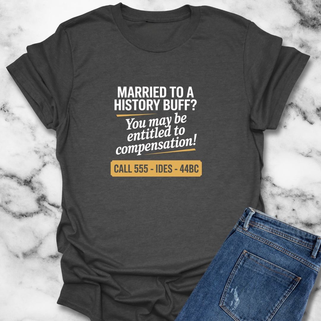 Married to a History Buff Unisex Lightweight T-Shirt
