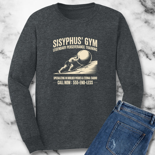 Sisyphus' Gym Unisex Long Sleeve Tee
