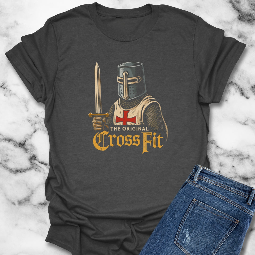Knight Templar Crusader Original Cross Fit Unisex T-Shirt