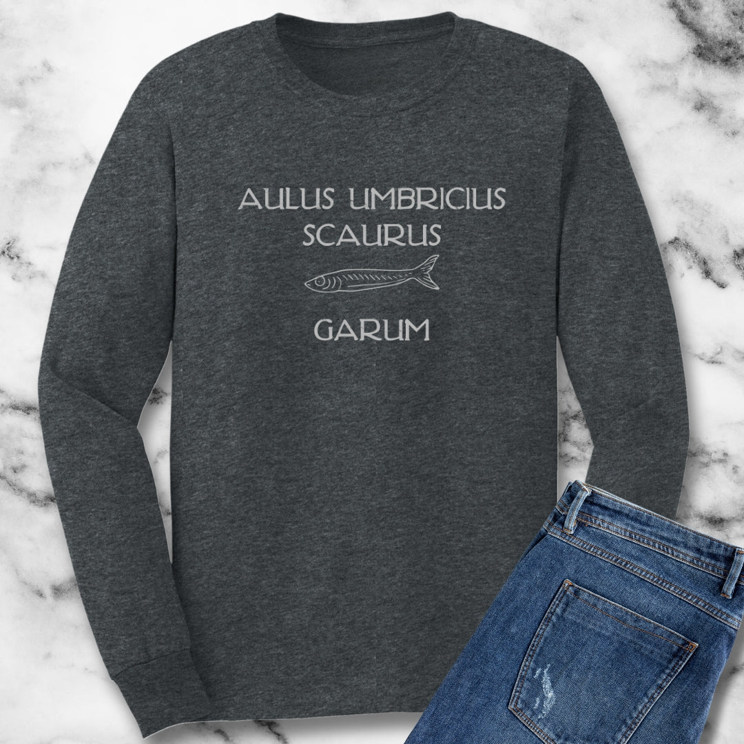 Garum Aulus Umbricis Scaurus Unisex Long Sleeve Tee
