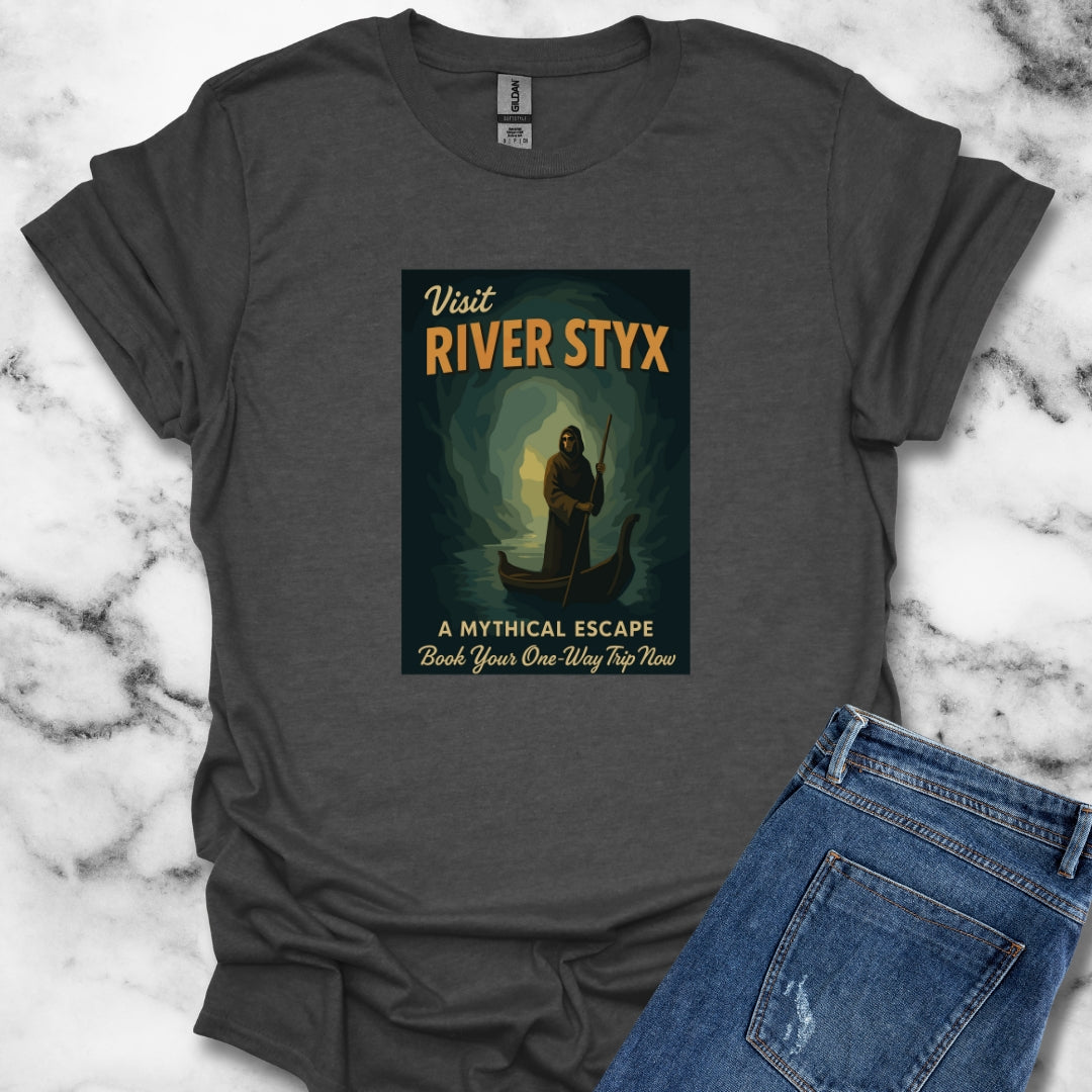 Vintage Ad Style Visit River Styx T-Shirt