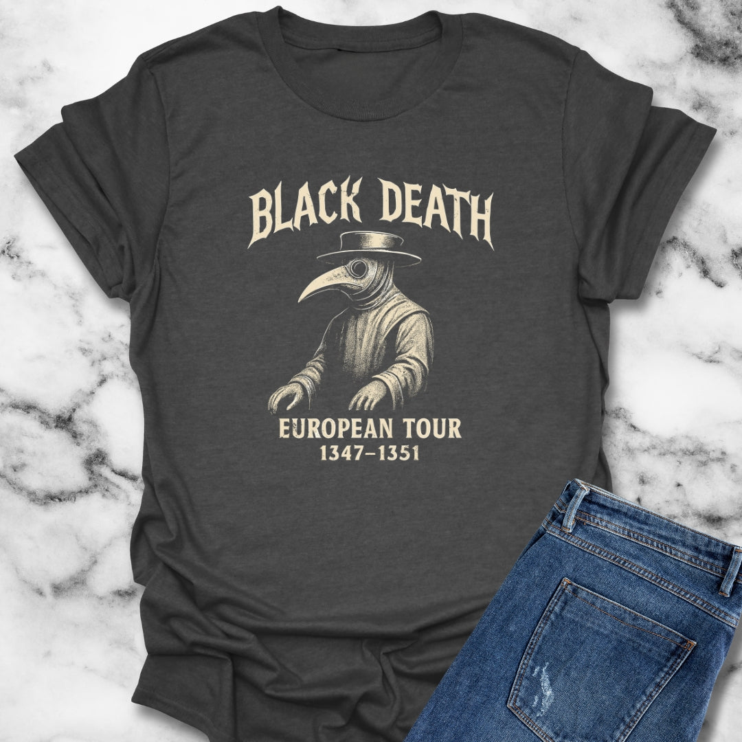 Black Death European Tour Plague Doctor T-Shirt
