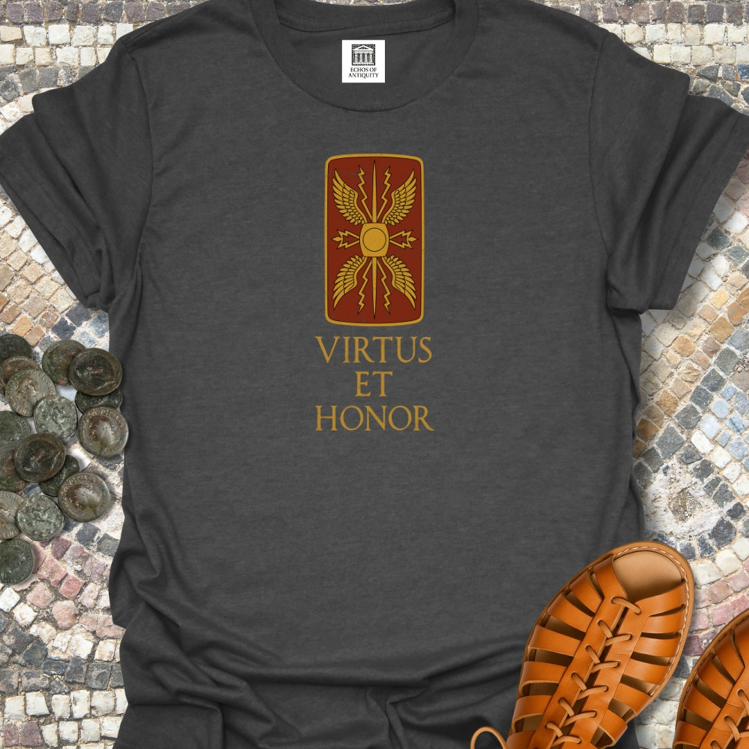 Virtus et Honor Scudum Ancient Rome T-Shirt