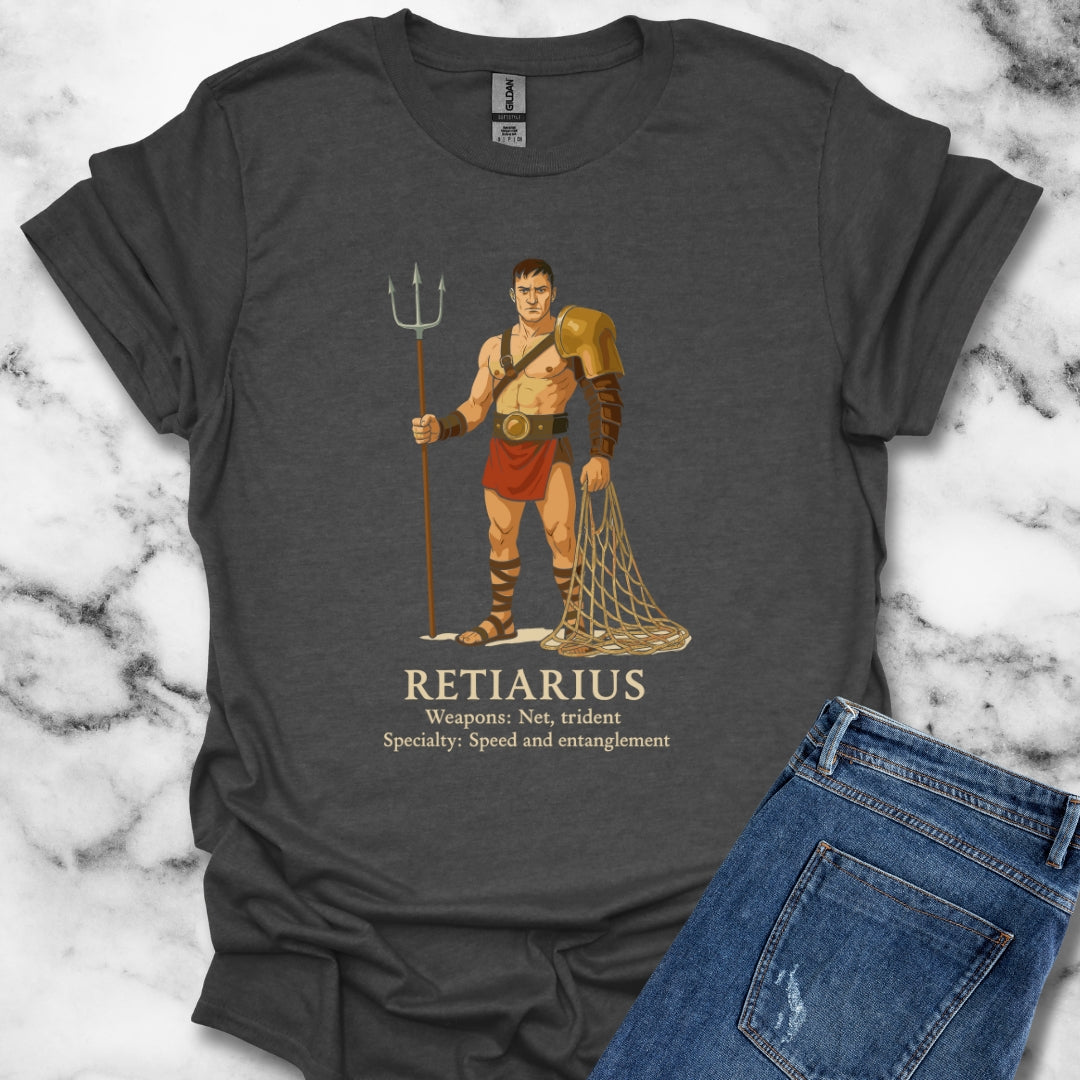 Retiarius Roman Gladiator T-Shirt