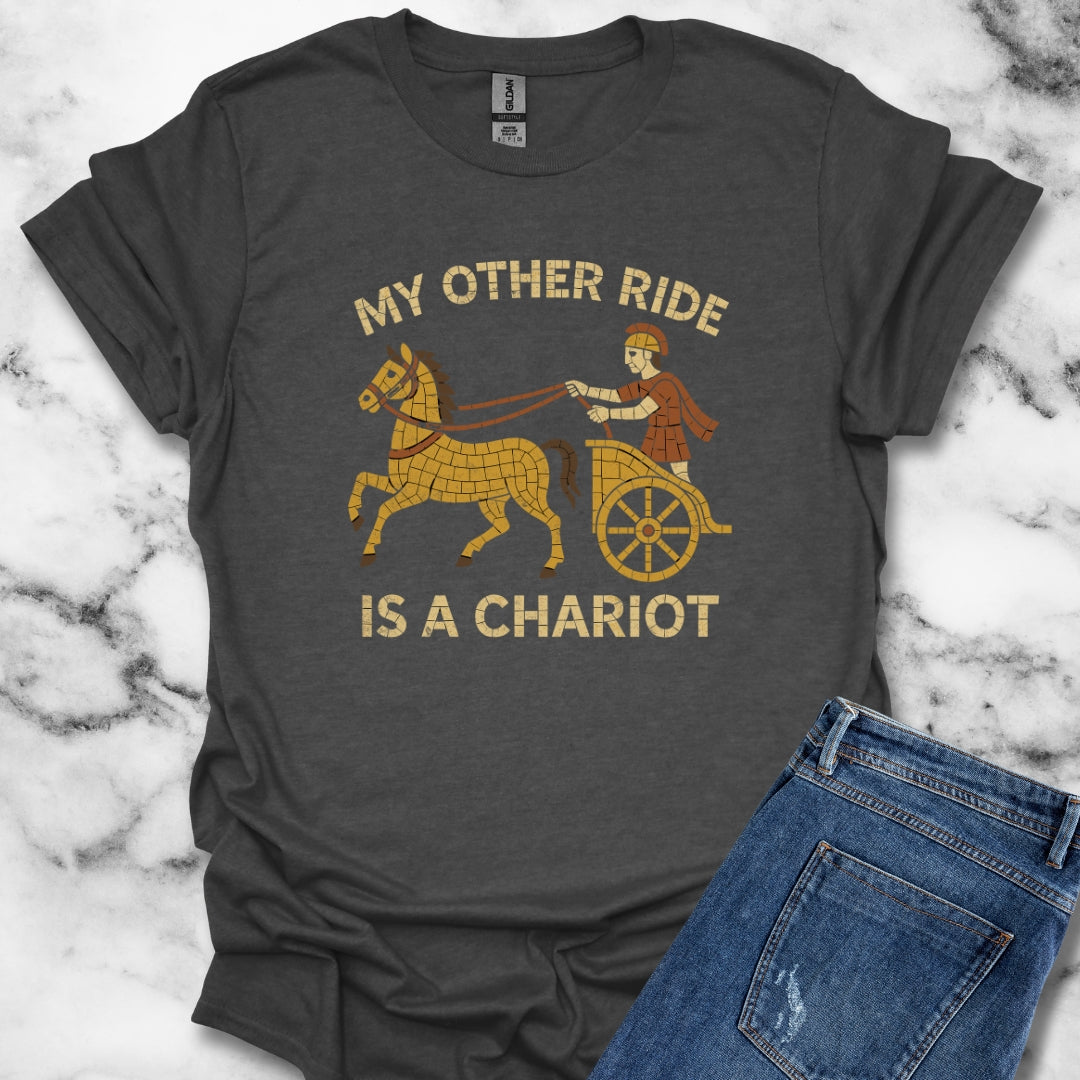 My Other Ride is a Chariot Mosaic T-Shirt
