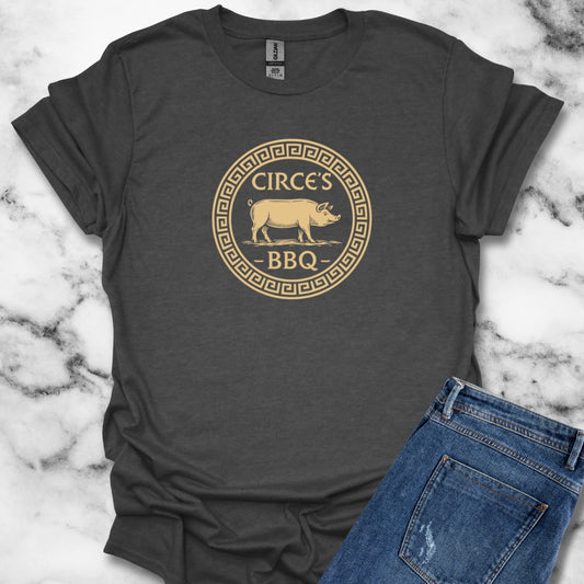 Circes BBQ Barbecued Pig T-Shirt
