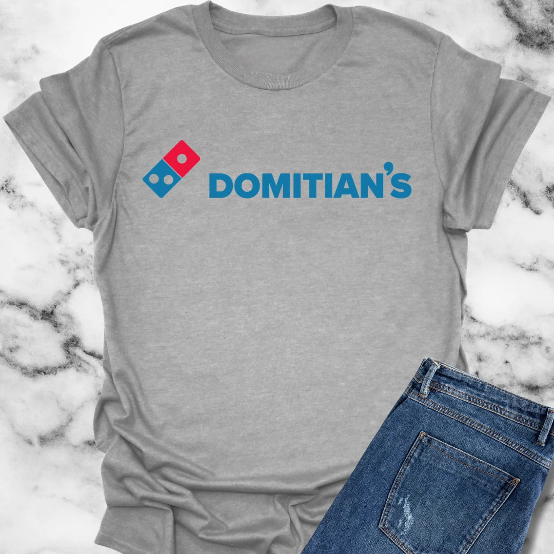 Domitians Pizza Logo T-Shirt