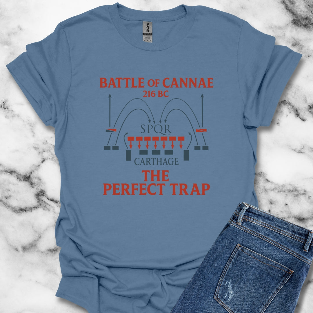 Battle Of Cannae the Perfect Trap Unisex Lightweight T-Shirt