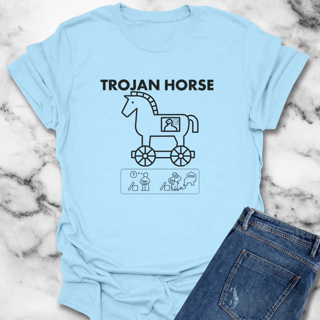 Trojan Horse Instructions T-Shirt