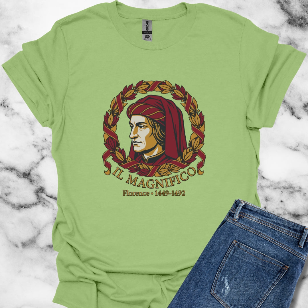 Lorenzo De Medici Il Magnifico Unisex Lightweight T-Shirt