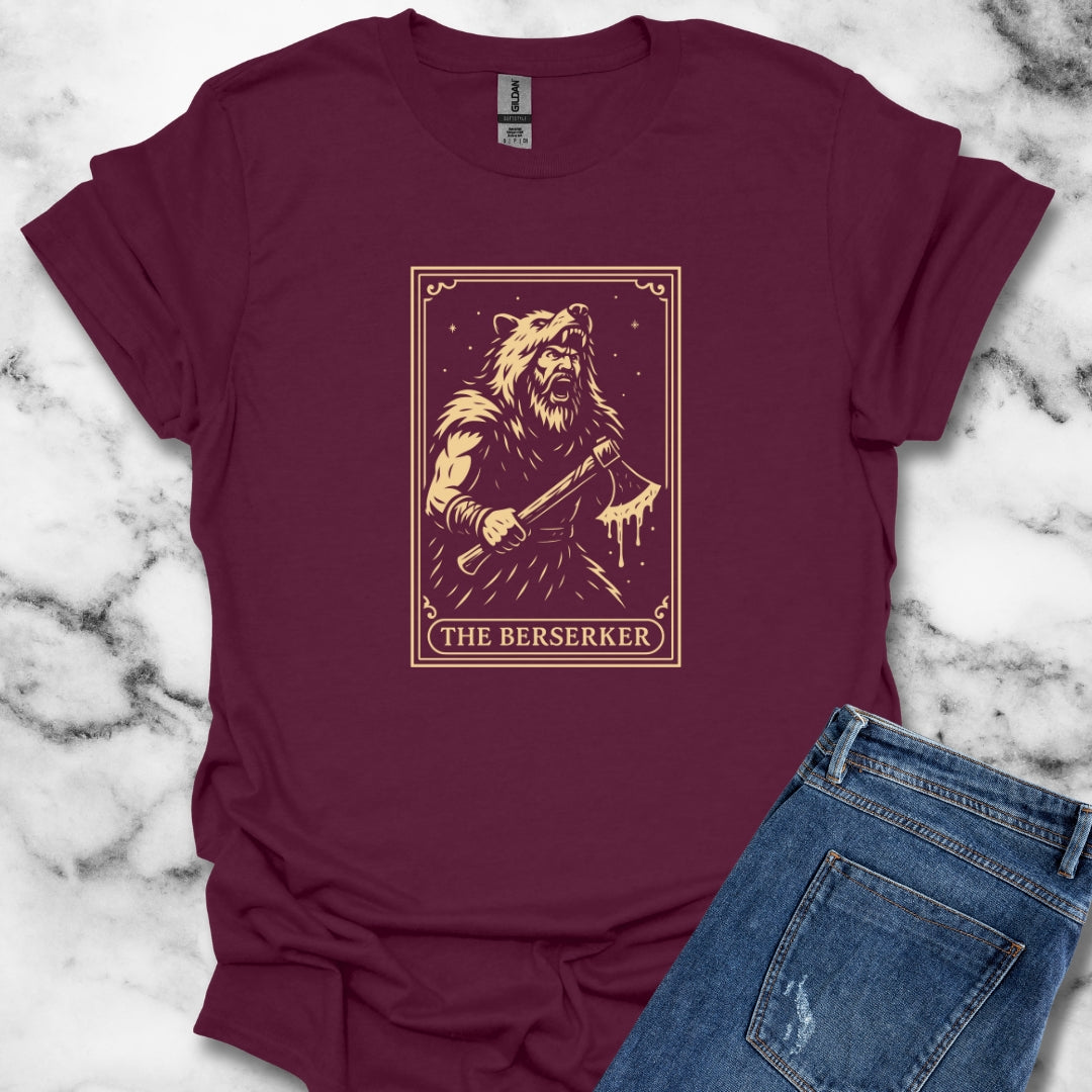 The Berserker Tarot Card T-Shirt