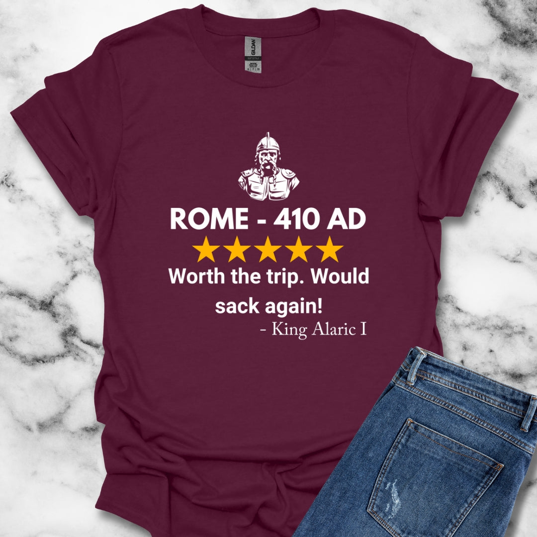 Sack of Rome Review King Alaric T-Shirt