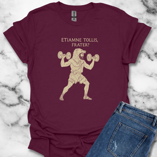 Hercules Do You Even Lift Bro in Latin T-Shirt