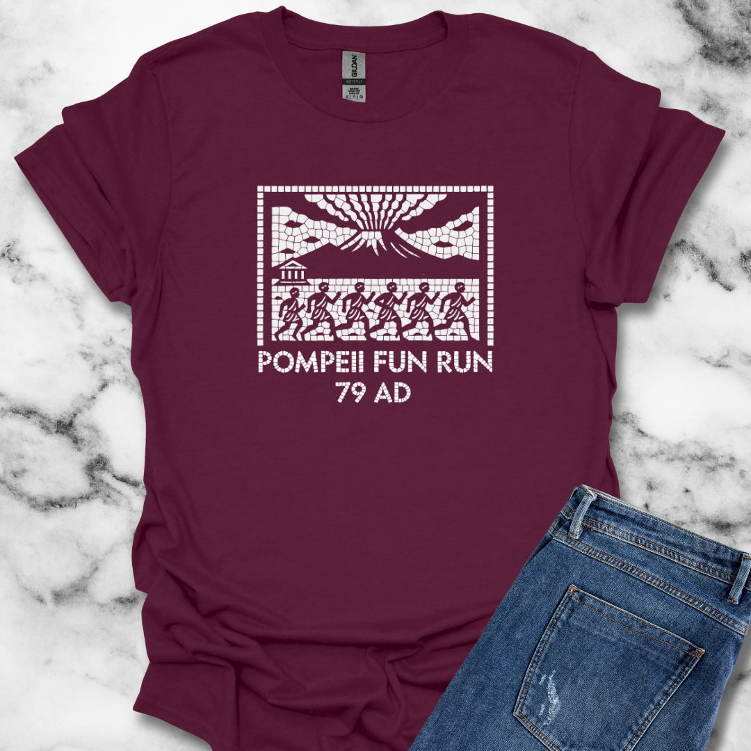 Pompeii Fun Run Mosaic T-Shirt