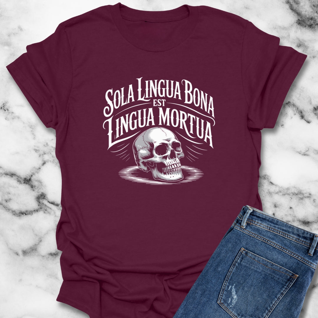 Latin Dead Language Quote T-Shirt