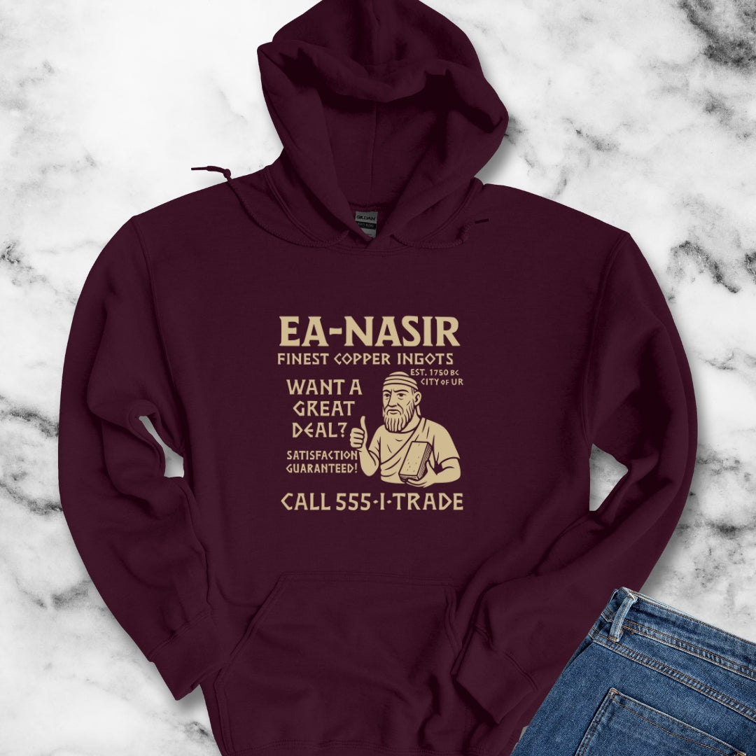 Ea Nasir Finest Copper Ingots Dealer Unisex Heavy Blend™ Hooded Sweatshirt