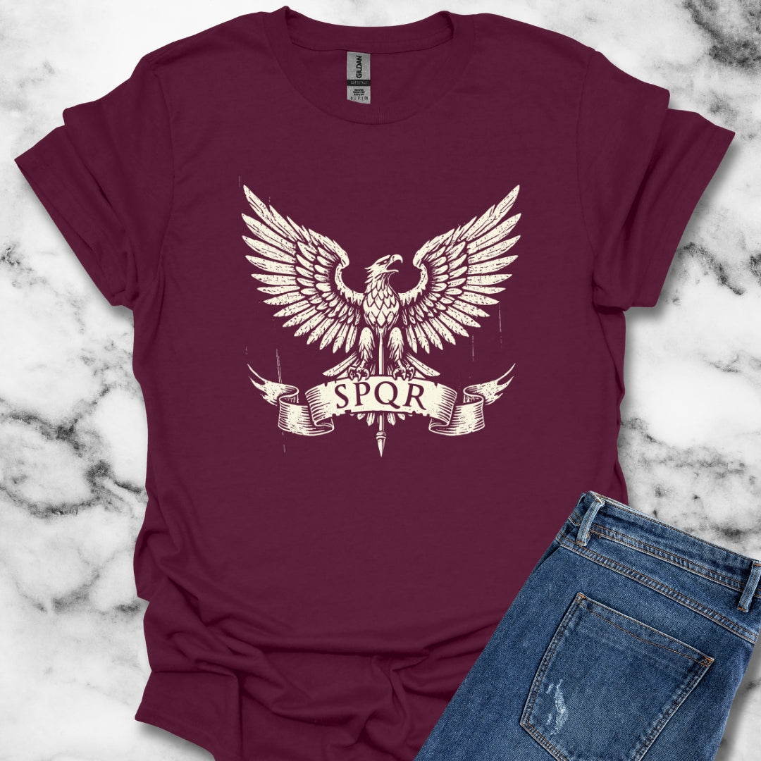 SPQR Roman Eagle T-Shirt
