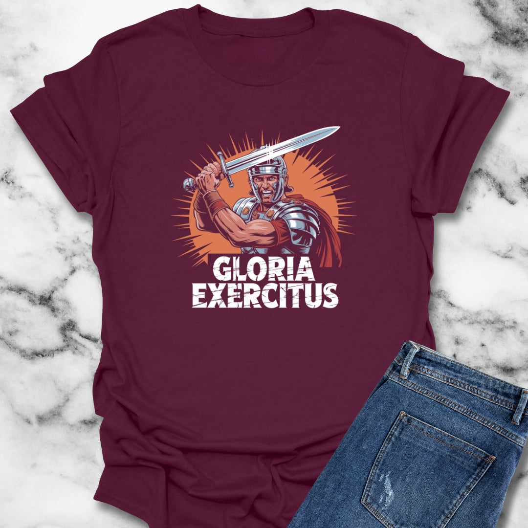 Gloria Exercitus Glory to the Roman Army T-Shirt