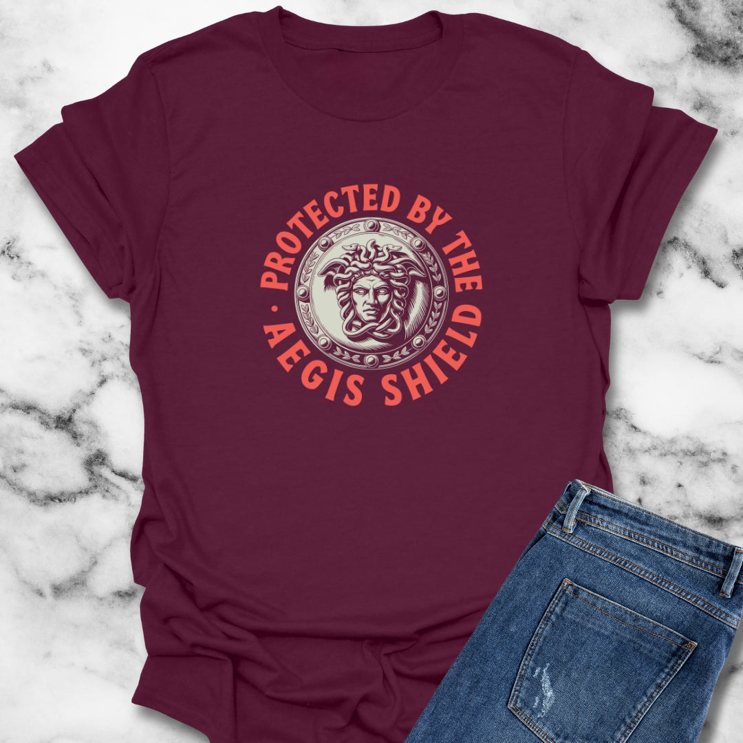 Protected by the Aegis Shield T-Shirt