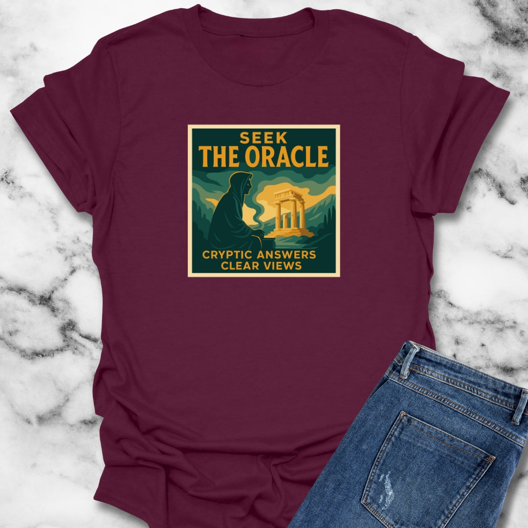 Seek the Oracle Vintage Ad T-Shirt