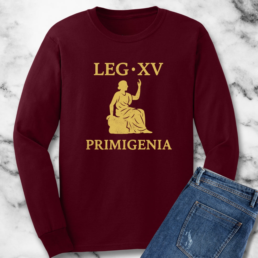 Legio XV Primigenia Roman Legion Unisex Long Sleeve Tee