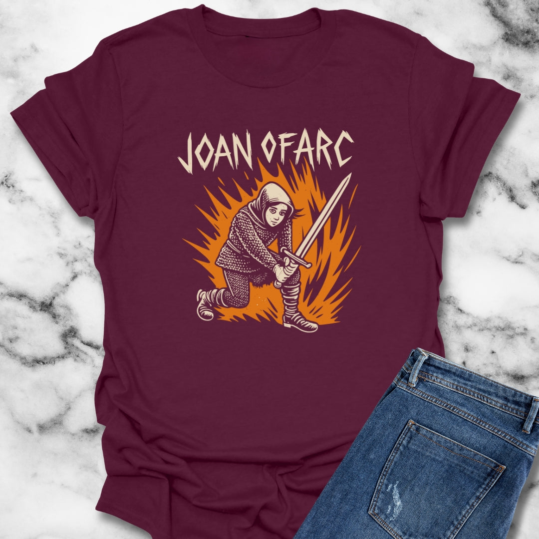 Joan of Arc 90's Punk Aesthetic T-Shirt