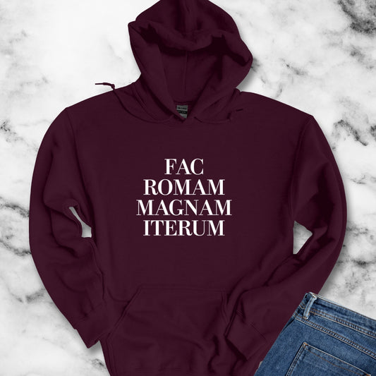 Make Rome Great Again in Latin Unisex Heavy Blendâ„¢ Hooded Sweatshirt