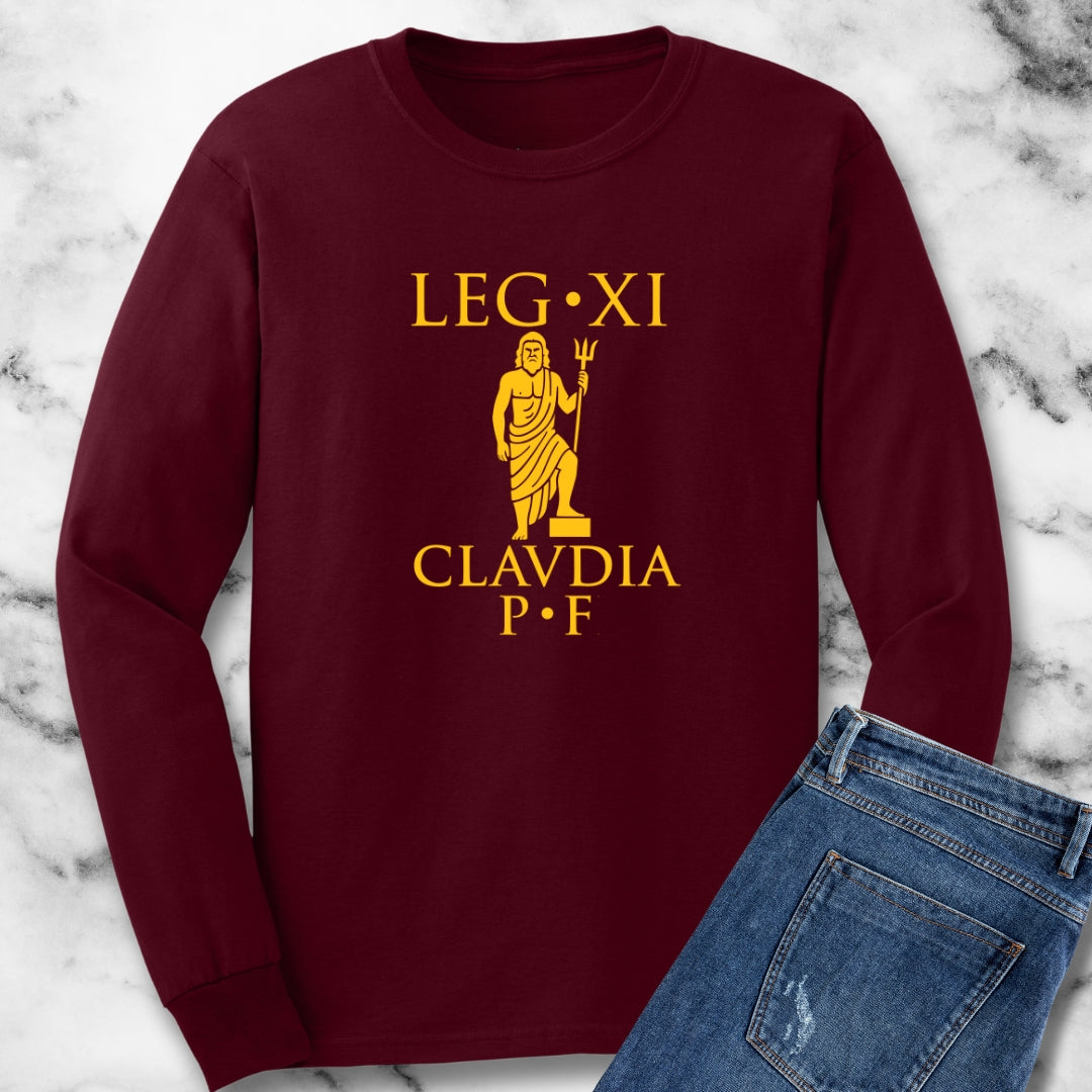Legio XI Claudia PF Roman Legion Unisex Long Sleeve Tee