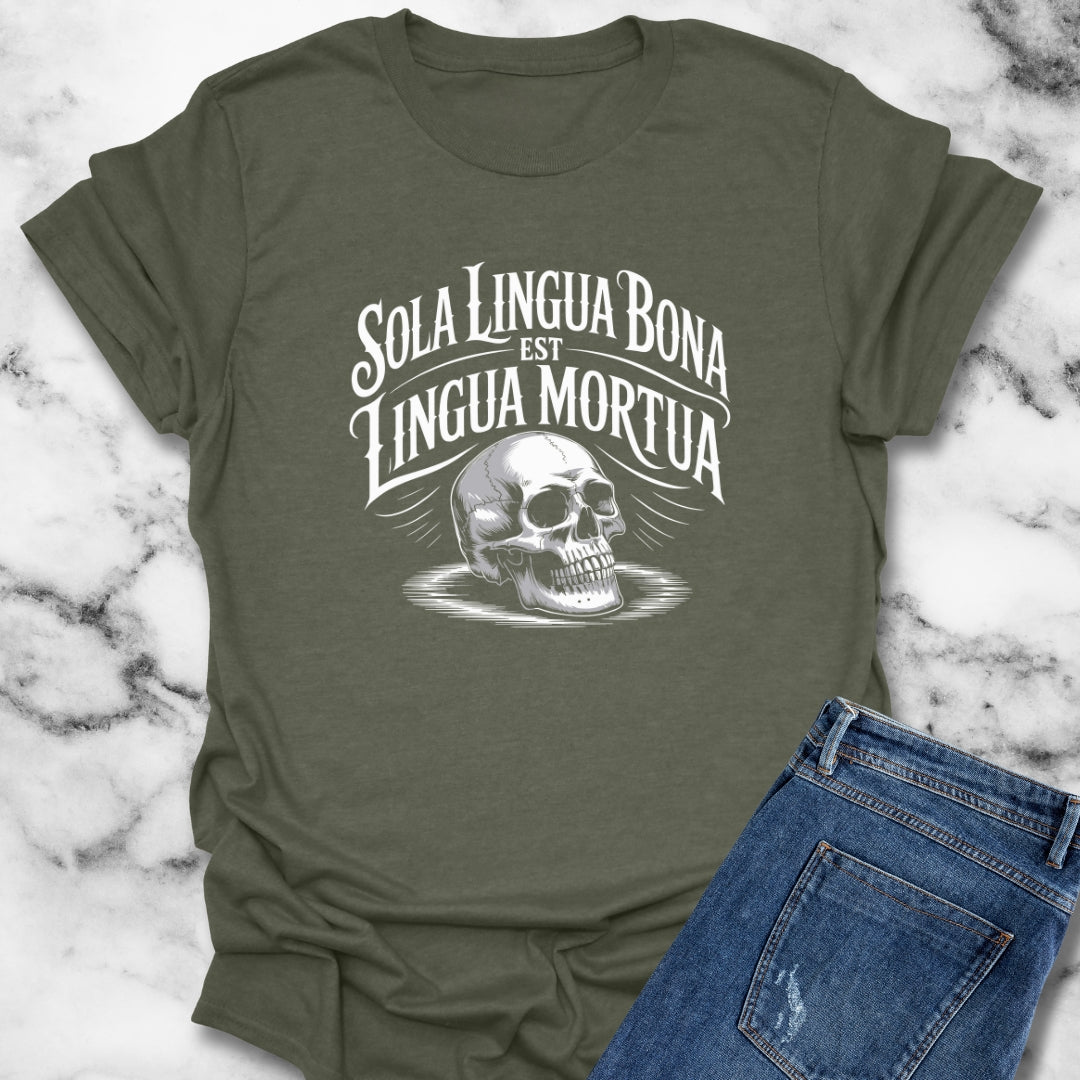 Latin Dead Language Quote T-Shirt