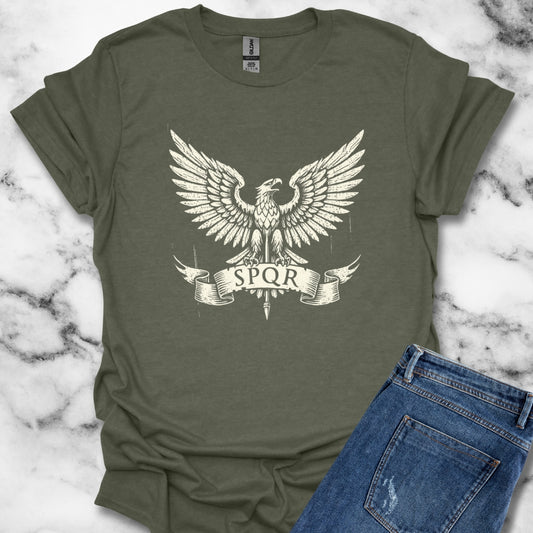 SPQR Roman Eagle T-Shirt