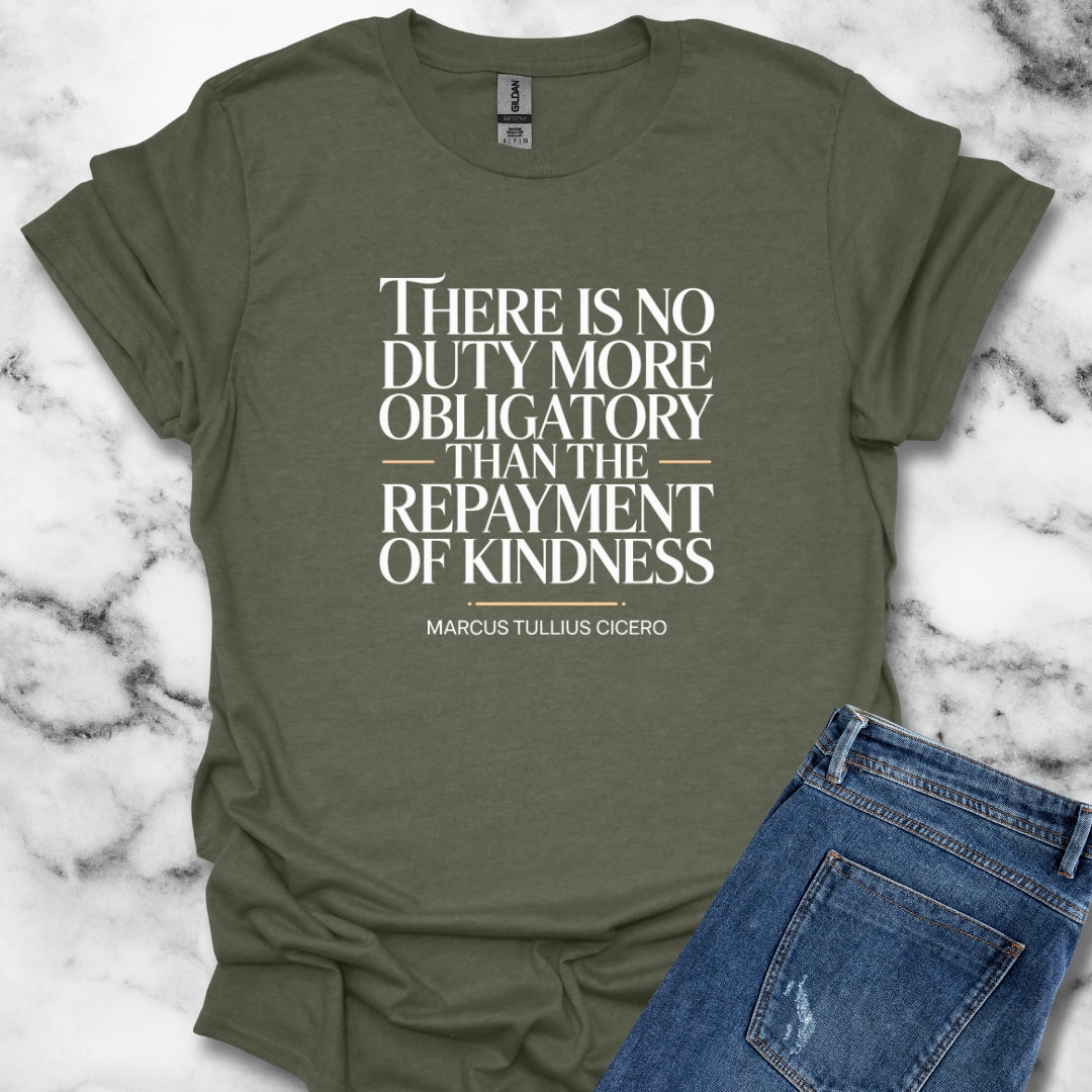 Kindness Quote Cicero Roman Orator T-Shirt