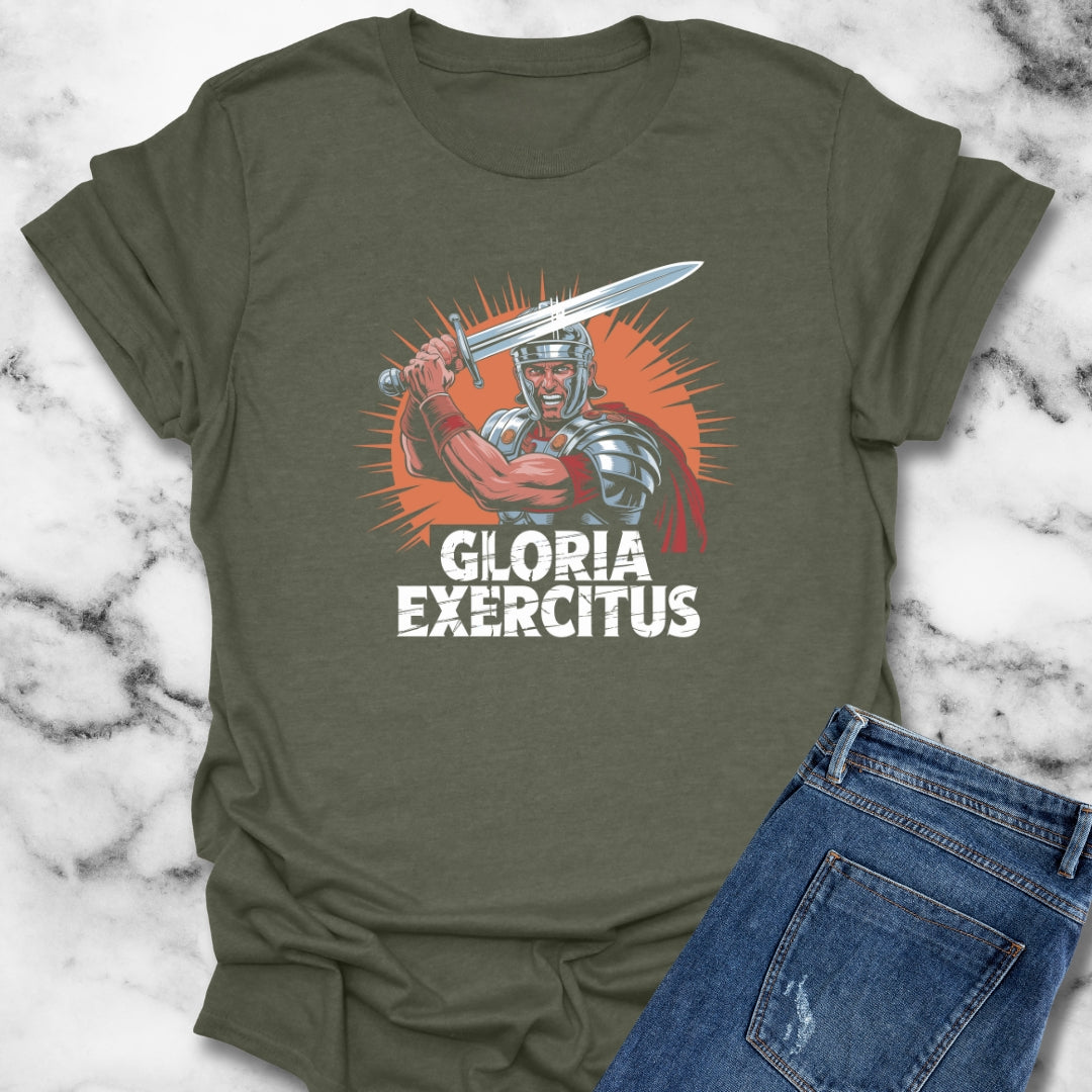 Gloria Exercitus Glory to the Roman Army T-Shirt