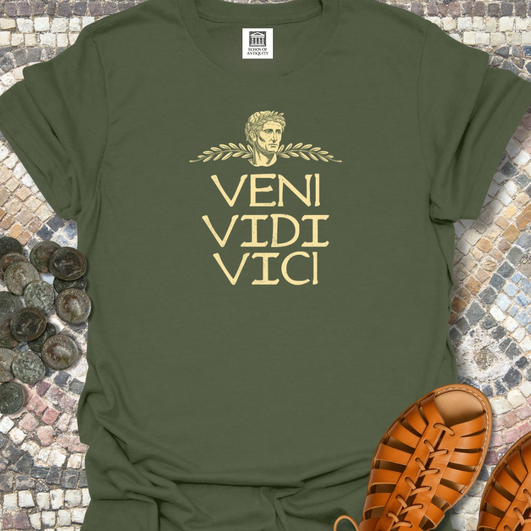 Veni Vidi Vici Julius Caesar T-Shirt