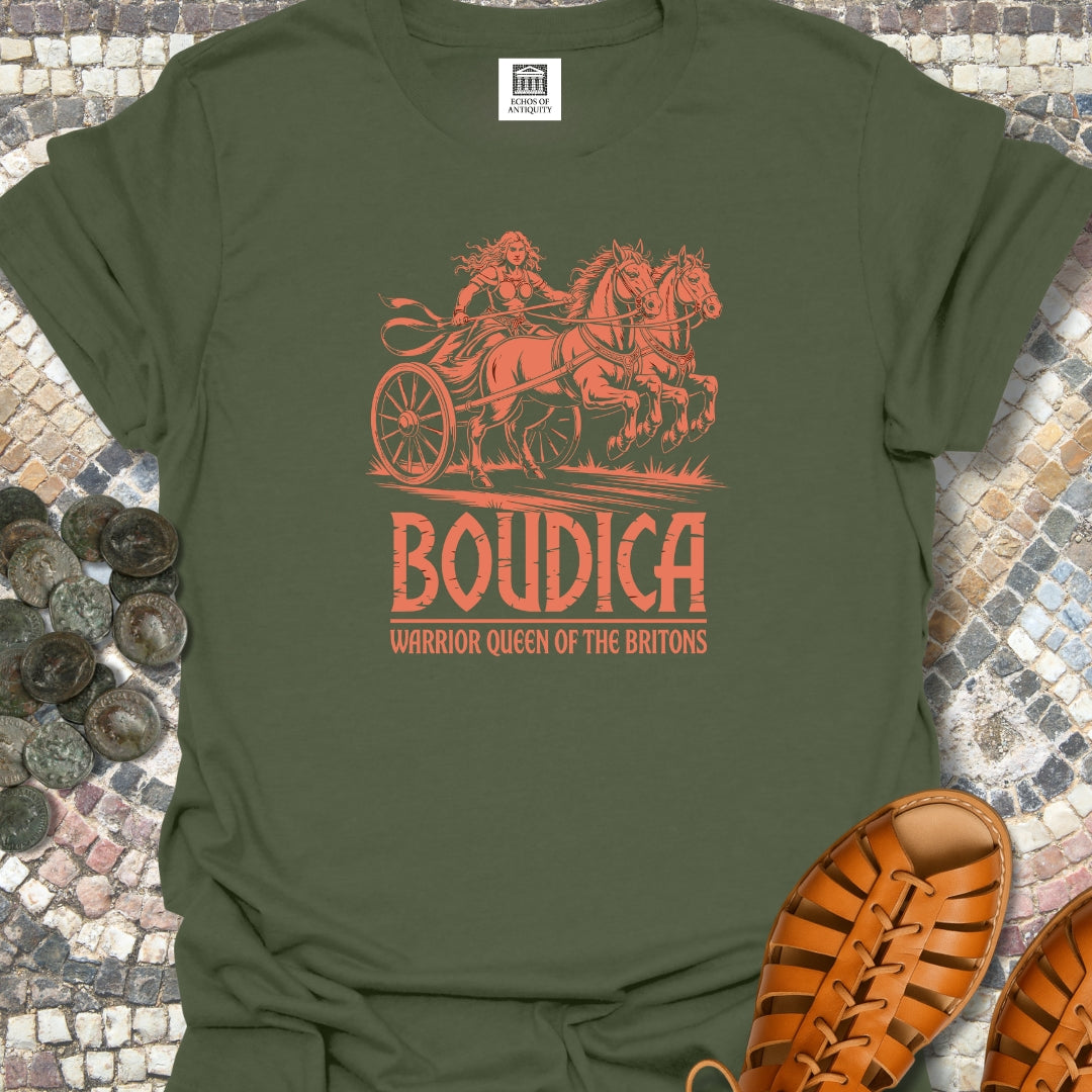 Boudica Warrior Queen of the Britons T-Shirt