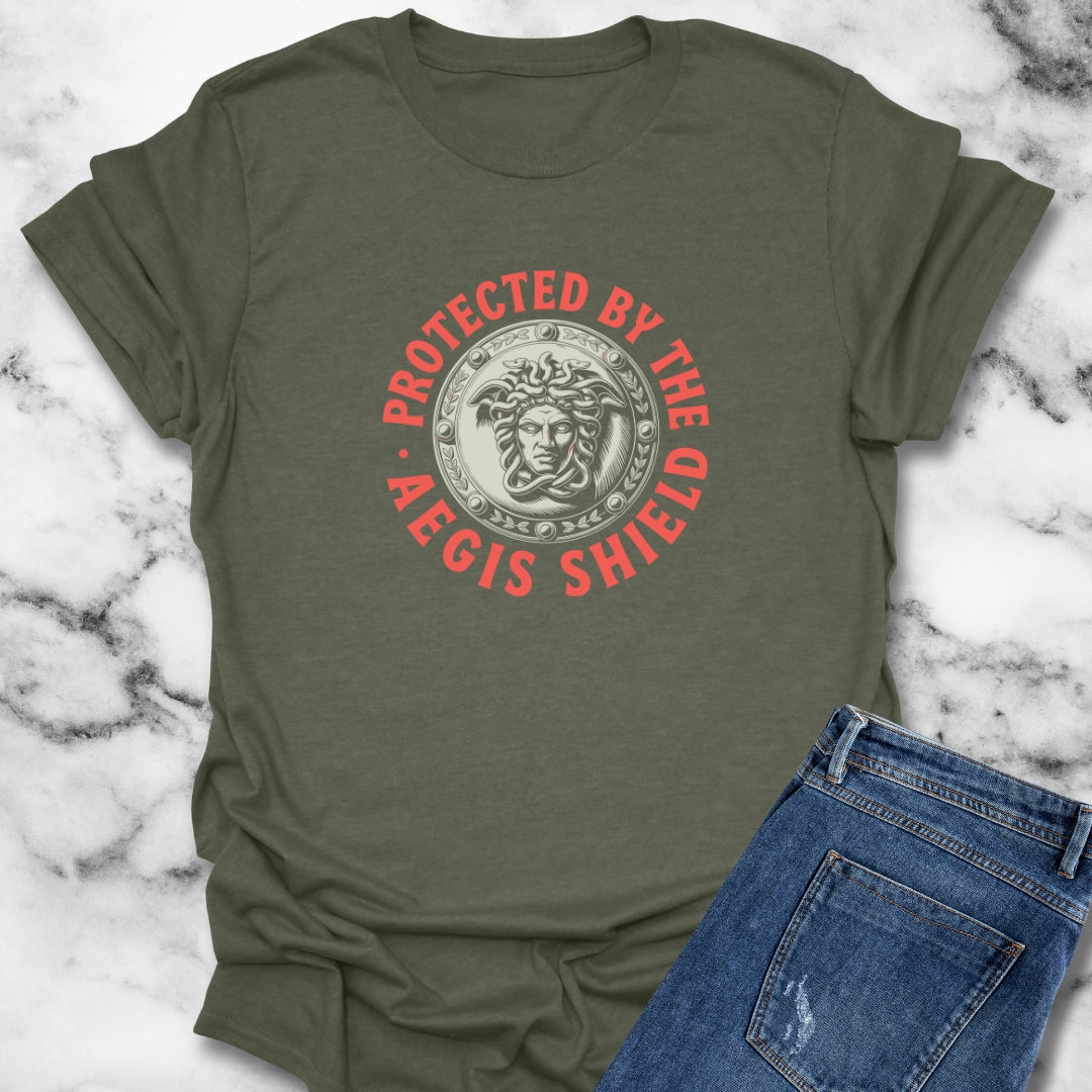 Protected by the Aegis Shield T-Shirt