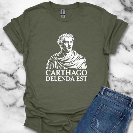 Carthago Delenda Est Carthage Must Be Destroyed Unisex T-Shirt