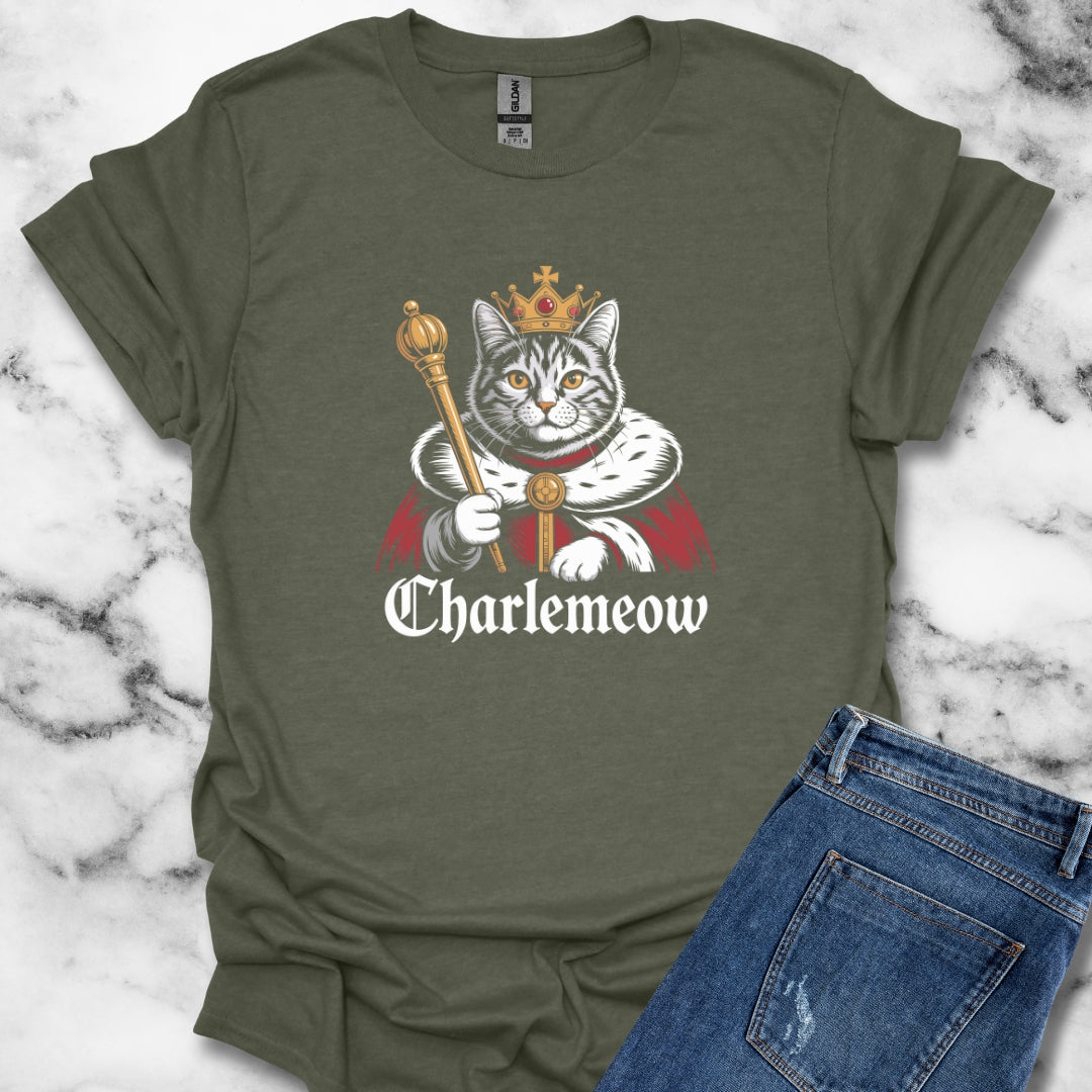 Charlemeow Charlemagne T-Shirt