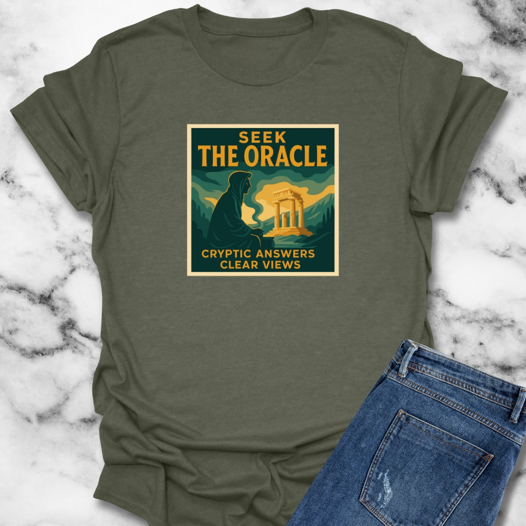 Seek the Oracle Vintage Ad T-Shirt