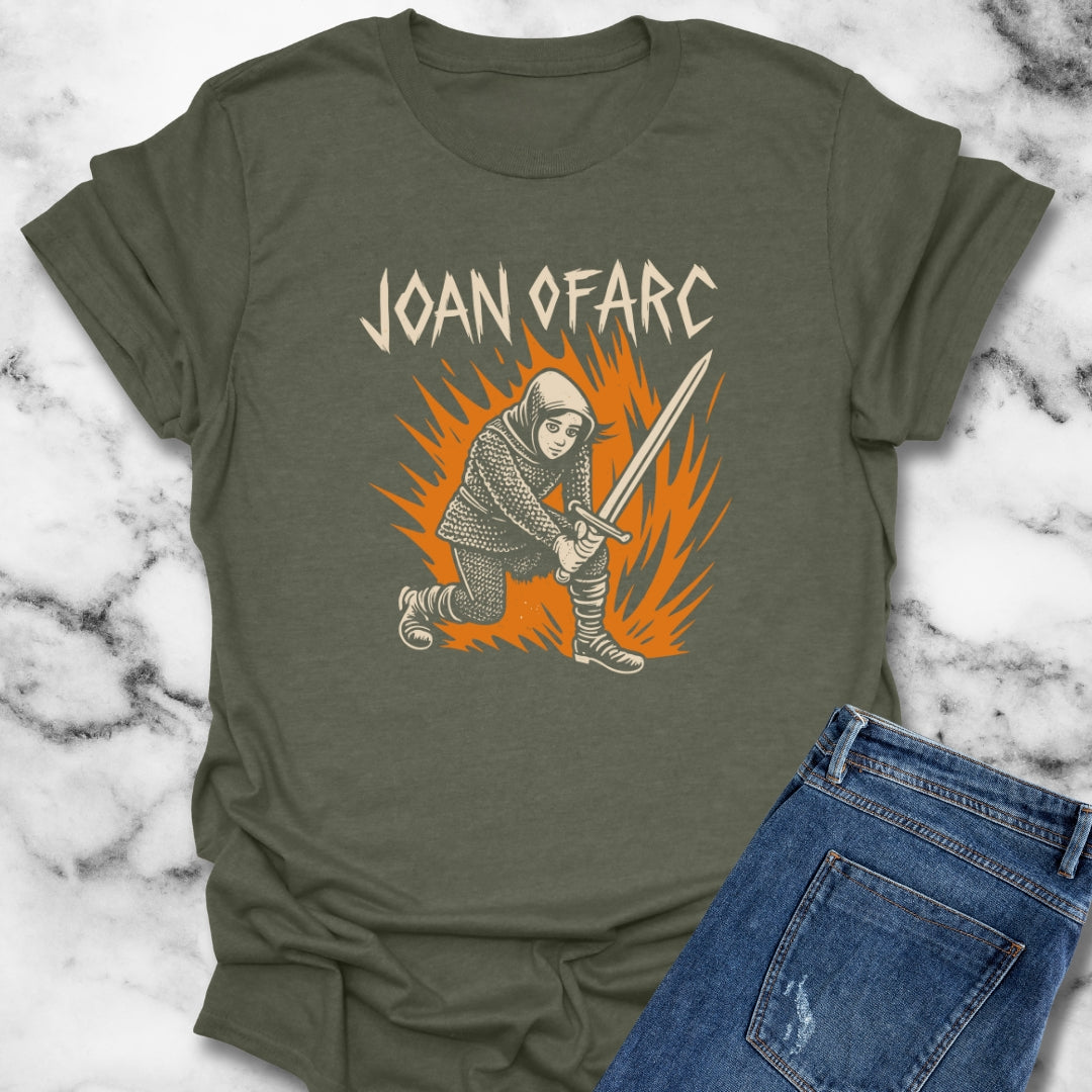 Joan of Arc 90's Punk Aesthetic T-Shirt