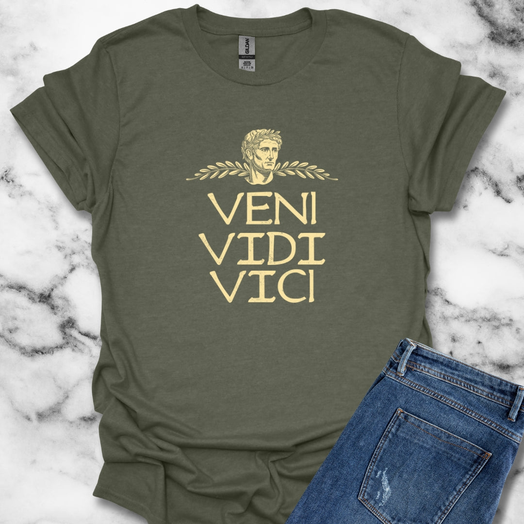 Veni Vidi Vici Julius Caesar T-Shirt