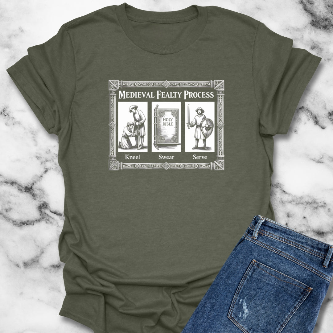 Medieval Fealty Process T-Shirt