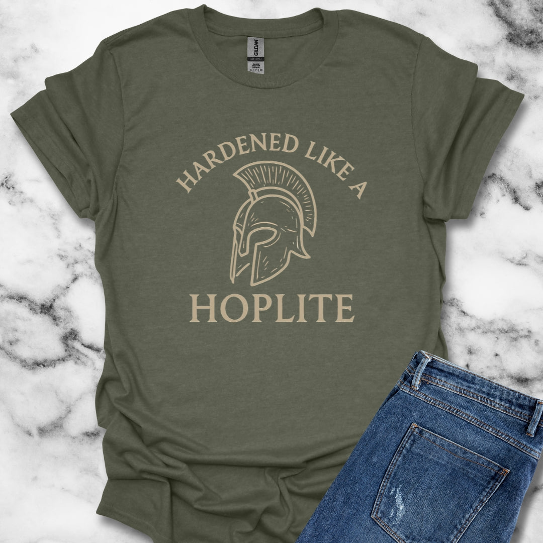 Hardened like a Hoplite T-Shirt