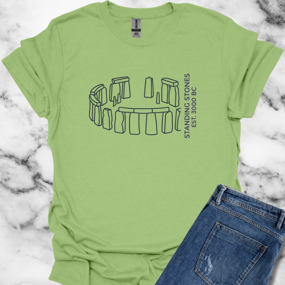 Minimalist Stone Henge T-Shirt