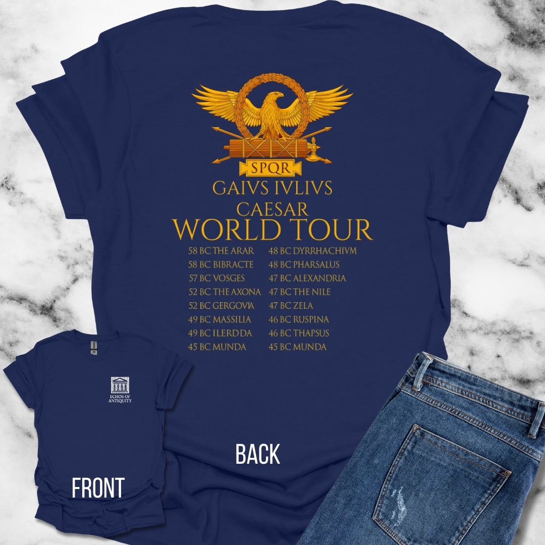 Gaius Julius Caesar World Tour Back Print T-Shirt
