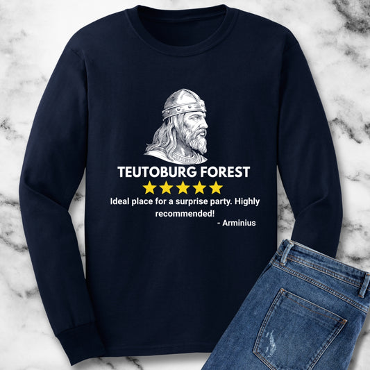 Arminius Review Teutoburg Forest Unisex Long Sleeve Tee