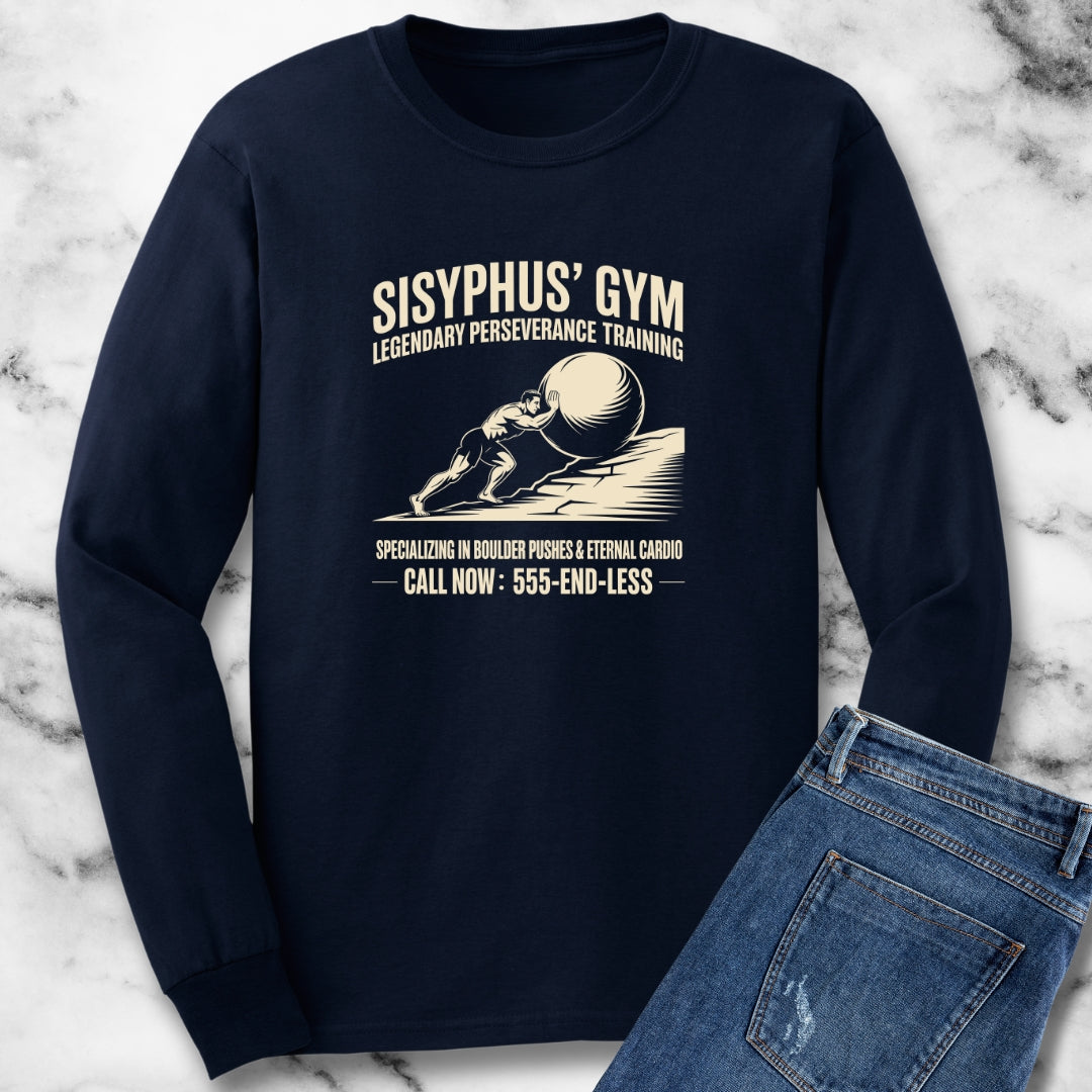 Sisyphus' Gym Unisex Long Sleeve Tee
